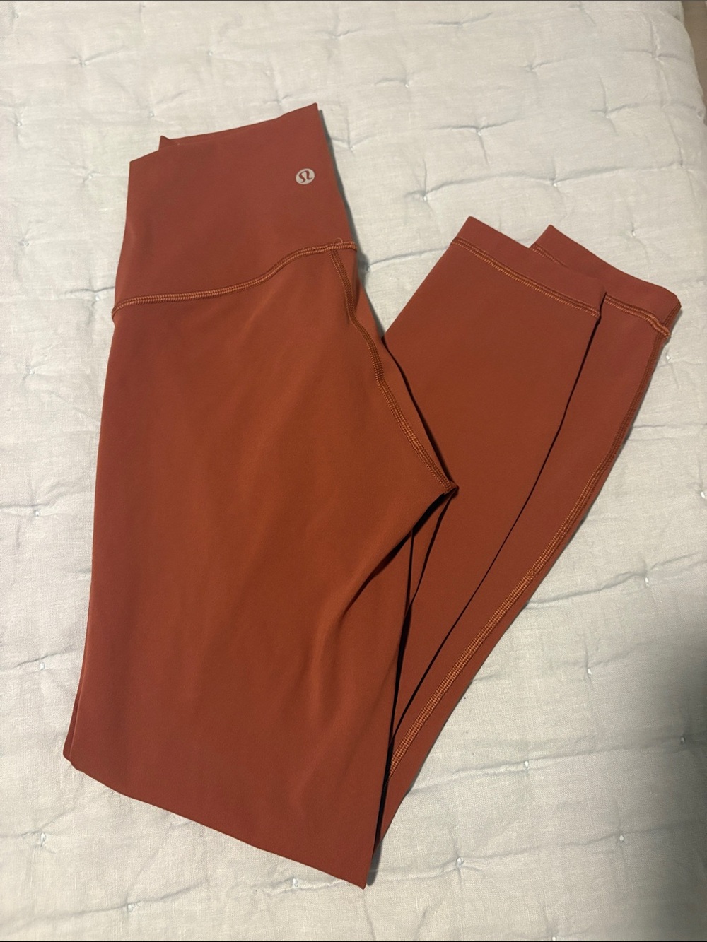 lululemon athletica Rust High-Rise Yoga Leggings